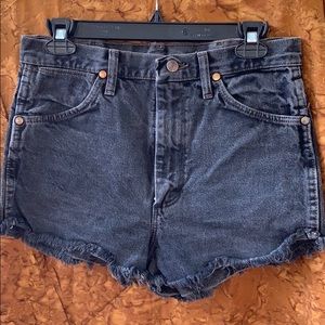 Wrangler x Urban Renewal High Rise Shorts